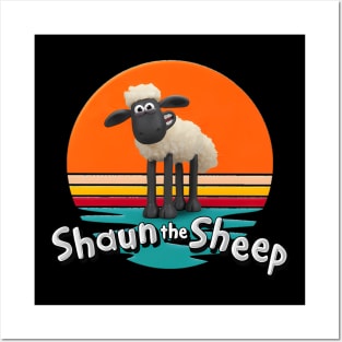 Classic Shaun Cartoon The Sheep TV Series Posters and Art